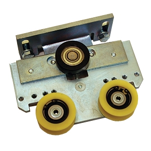 190-014 - Trolley Carrier Wheel Assembly w/ Anti-Riser - (Gildor)