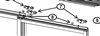 4-59-9001 - (#8) Telescopic/ICU Door Timing Block- Pick-up - (Record 5900 ICU/CCU)