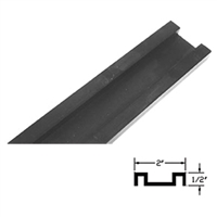 4204100831-4 - 4ft. A/Slide Floor Guide Track. (Dark Bronze) - (DOM A/SLIDE)