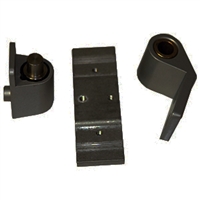 Door Controls 50-331-BLK Kawneer Style Intermediate Pivot - Non-Handed (Black Finish)