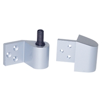 Door Controls 808LH-AL Intermediate Pivot - Left Hand (Aluminum Finish)