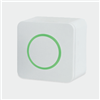 A1600934 - "Clean Switch" - (Surface Mounted) - TOUCHLESS ACTIVATION SENSOR - (WHITE w/HAND LOGO) - (OPTEX)