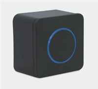 A1600935 - "Clean Switch" - (Surface Mounted) - TOUCHLESS ACTIVATION SENSOR - (BLACK w/HAND LOGO) - (OPTEX)