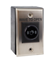 10326 - NO TOUCH WAVE SENSOR - (Indoor/Single Gang w/Mounting Box) - (Door Controls)