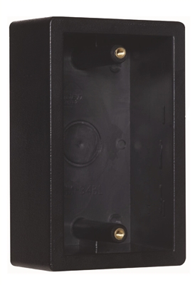 Surface Mount Box for: NO TOUCH WAVE SENSOR - (Indoor/Single Gang Mounting Box "ONLY") - (Door Controls)