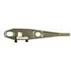 Door Controls DC3000S - 1/2" Side Load OHC Door Arm for Standard 1/2" Deep Top Rails.