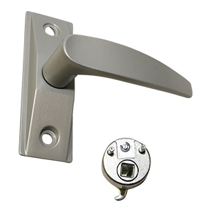 Lever Handle - Reversible (Aluminum Finish)