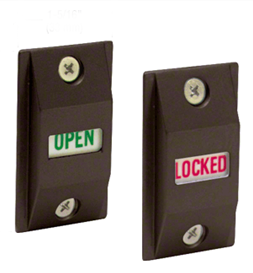 Lock Indicator (Dark Bronze Finish)