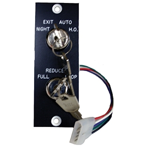 M-01144 / 14-11876 / 21-9820 - Key Switch - Dual Cylinder - U04 Controllers or Higher - (Nabco/Gyrotech 1175)