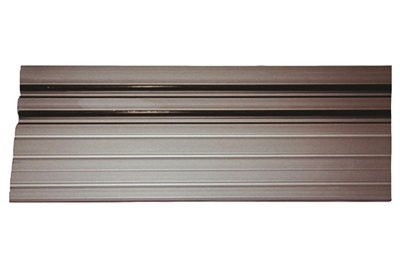 14-9016-01-04 - Threshold - Aluminum Extrusion  (4 FOOT LENGTH) Floor Track w/Vinyl - (Nabco/Gyrotech 1175)