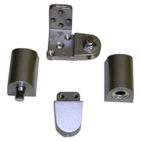 Door Controls OP14G-DUL US Aluminum Style Pivot Set - Left Hand (Dark Bronze Finish)