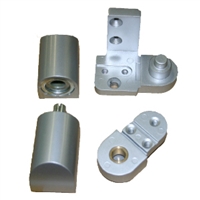 Door Controls OPYKK-ALL YKK Style Pivot Set - Left Hand (Aluminum Finish)