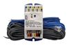 OS-12CDT - Double Safety Beam Set w/Control Box - (SELF MONITORED) - 23ft. - (OPTEX)