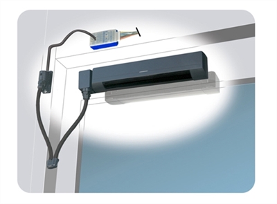 PROSWING ELITE-T - Door Mounted Swing Door Safety System (Single Door) - (SELF MONITORED) - (OPTEX)