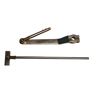 W7-205DB - OUTSWING Arm Assy. - Dark Bronze - (COMPLETE) - (Hunter/Ditech Ha-8/Fa-8)