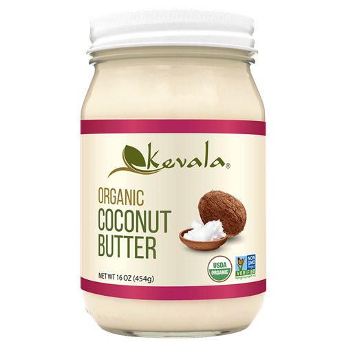 Coconut Butter (Raw, organic, whole ground coconut) 16 oz. - Kevala