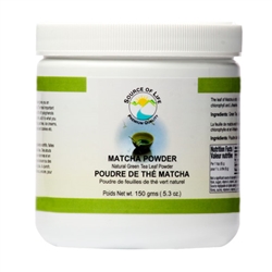 Organic Matcha Green Tea Powder - 150g - Source of Life Naturals