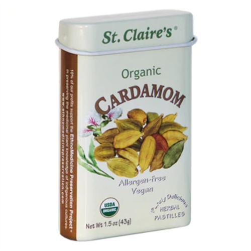 St. Claire's Organic Herbal Pastilles - Cardamom
