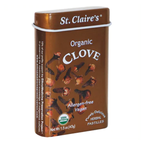 St. Claire's Organic Herbal Pastilles - Clove