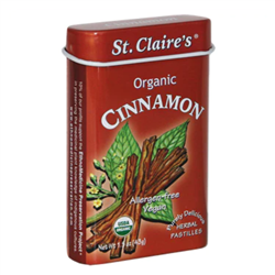 St. Claire's Organic Herbal Pastilles - Cinnamon