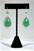 Perfectly Polished Earrings: Green