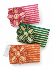 Straw Flower Clutch