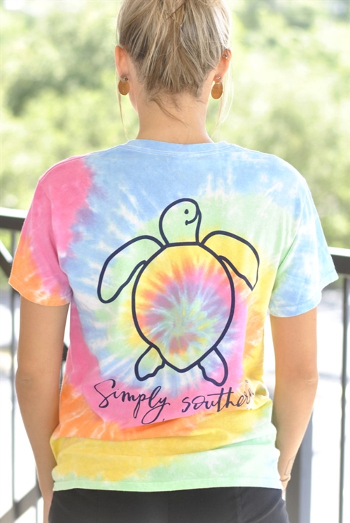 Simply Southern "Save the Turtles" Tie-Dye Tee