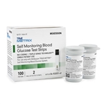 Blood Glucose Test Strips McKesson TRUE METRIXÂ® 100 Strips per Pack