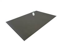 CordLess Long Weight-Sensing Replacement Floor Mat (Gray, 24"x48")
