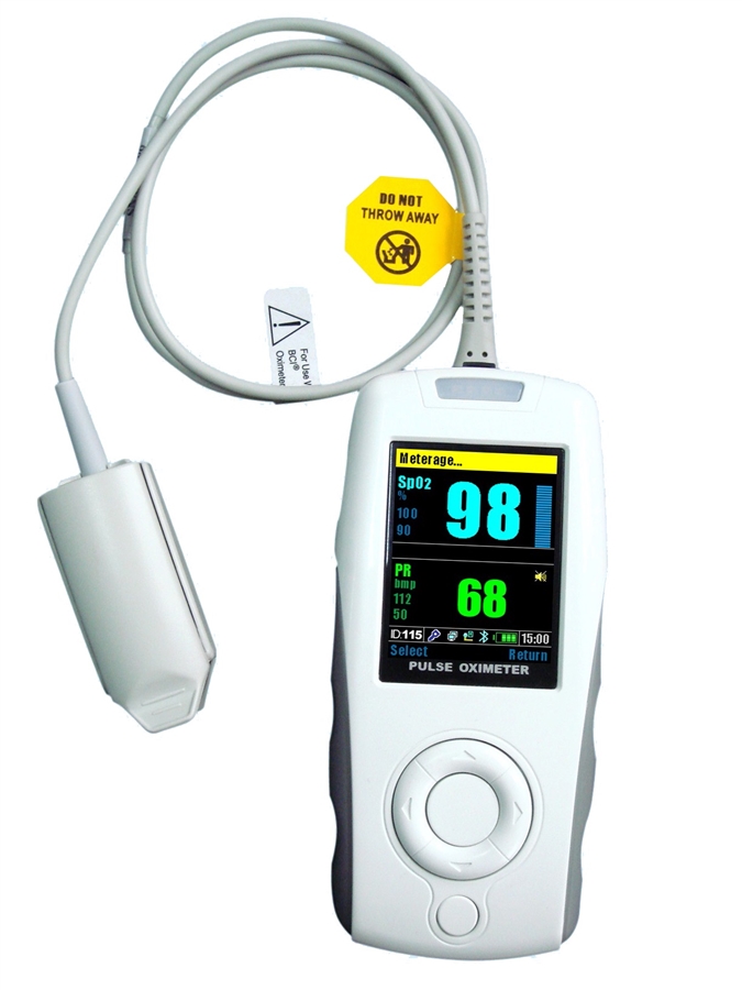Deluxe Handheld Pulse Oximeter | SpO2 Monitor for Adults & Children