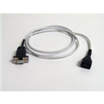 Serial Cable - For use with PalmSAT 2500 Series, 8500 Series and 9840 Series Pulse Oximeters