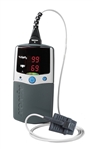 PalmSat 2500A Digital Handheld Pulse Oximeter with Alarm & Sensor