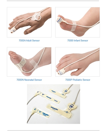 7000 Disposable Pulse Oximetry Sensor