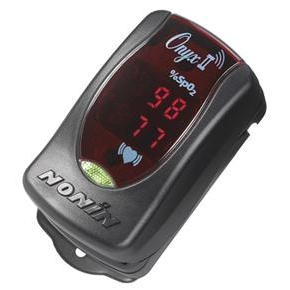 Black Nonin Onyx II 9560 Bluetooth Oximeter