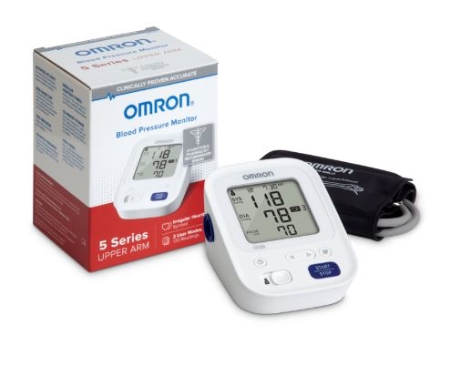  Omron 10 Series Upper Arm Blood Pressure Monitor; 2