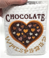 Aunt Nettie's "The Chocolate Whisperer" Towel