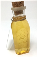 8 Oz Corked Raw Honey Glass Bottle from Bill's Bees