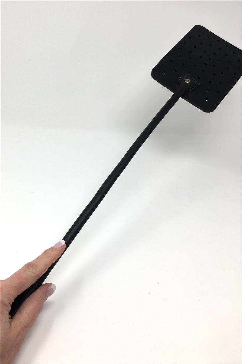 Black Leather Fly Swatter: The Husband Persuader