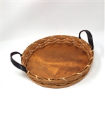 This beautiful Amish-made pie basket is perfect for carrying and serving your fresh baked pie. And even if you didn't technically bake the pie, you can make your bakery made pie look lovely in this basket. Gorgeous!