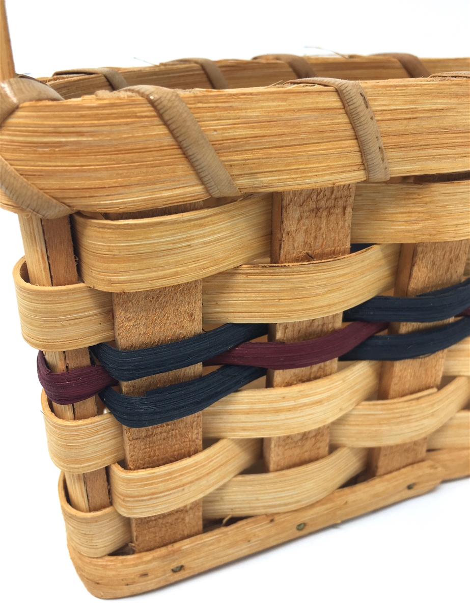 Knitting Basket  Amish Wicker Yarn Storage & Organizer – Amish Baskets