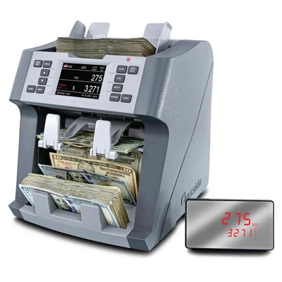 Cassida 9900R 2-Pocket Mixed-Denomination Money Counter