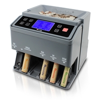 Cassida C300 - Automatic Coin Counter, Sorter and Wrapper