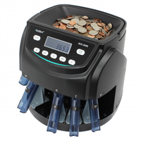 Kolibri KCS-2000 - All-In-One Coin Counter, Sorter and Roll Wrapper