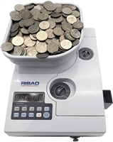 Ribao Coin-Mate CS-2000 - Heavy-Duty Coin Counter