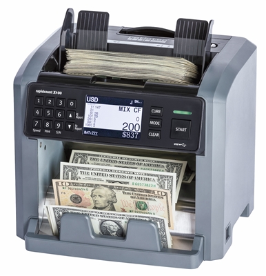 Ratiotec Rapidcount X 400 - Mixed-Denomination Bill Counter