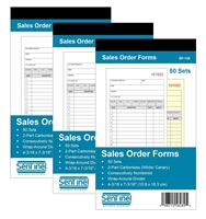 Sentinel SF-120 Sales Order Forms (3 Books of 50)