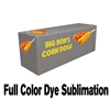 4 ft. x 24â€Top x 29"H â€“ 4 Sided Fitted Table Throw (FULL COLOR PRINT) Dye Sublimated