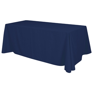 4 ft. x 30" Top x 29" H - BLANK Standard Table Throw - 4 Sided No Imprint