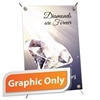 11"W x 17"H Mini X Banner Graphic Only