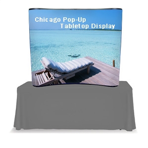 Chicago 6 Ft. Tabletop Curved Mural Kit